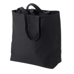 Port and Company Jumbo Tote - Dark/All Black