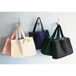 Personalized Bags - Port and Company Double Pocket Tote - Dark/All