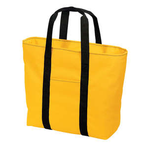 Port Authority All Purpose Tote - Dark/All Gold, Athletic/Black