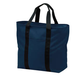Port Authority All Purpose Tote - Dark/All Blue, Navy/Black