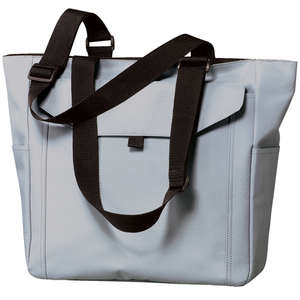 Port Authority Microfiber Tote - Dark/All Gray, Light