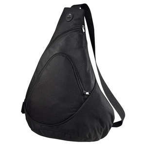 Port and Company Honeycomb Sling Pack - Dark/All Black