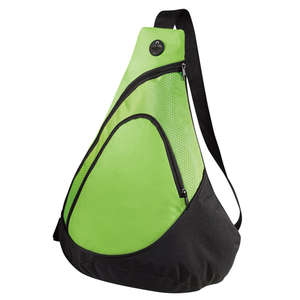 Port and Company Honeycomb Sling Pack - Dark/All Green, Lime