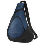 Personalized Sling Bags - Port and Company Honeycomb Sling Pack - Dark/All