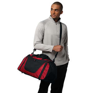 Port and Company Two-Tone Small Duffel - Dark/All 