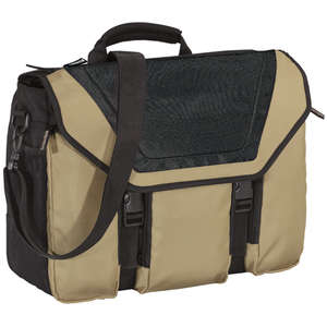 Port Authority Messenger Briefcase - Dark/All Sand/Black