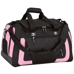 Port Authority Colorblock Extra Large Duffel - Dark/All Pink, Bright