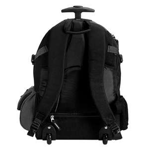 Port Authority Wheeled Backpack - Dark/All Gray/Black