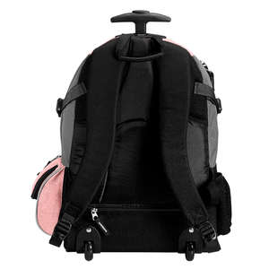 Port Authority Wheeled Backpack - Dark/All Pink, Light/Gray