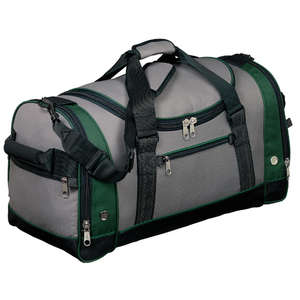 Port Authority Voyager Sports Duffel - Dark/All Green, Hunter/Gray