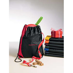 Port and Company Colorblock Cinch Pack - Dark/All