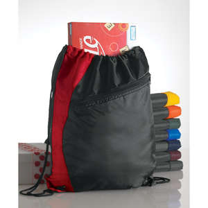 Port and Company Colorblock Cinch Pack - Dark/All