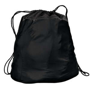 Port Authority Two-Tone Cinch Pack - Dark/All Black