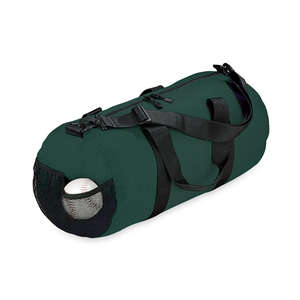 Port and Company Large Round Duffel - Dark/All Green, Hunter