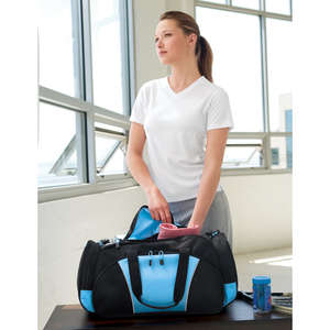 Port and Company Metro Duffel - Dark/All