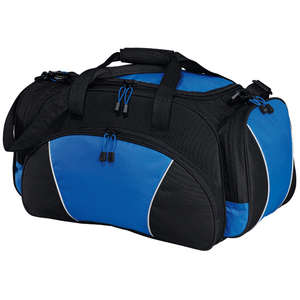 Port and Company Metro Duffel - Dark/All Blue, Royal
