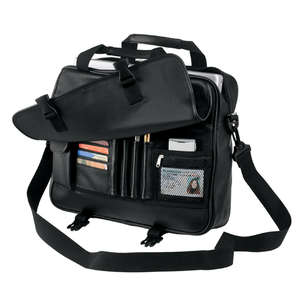 Custom Promotional Port Authority Durahyde Briefcase - Dark/All