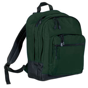 Port and Company Basic Backpack - Dark/All Green, Hunter