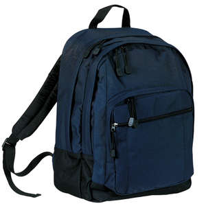 Port and Company Basic Backpack - Dark/All Blue, Navy
