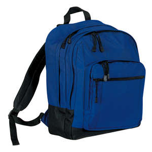 Port and Company Basic Backpack - Dark/All Blue, Royal