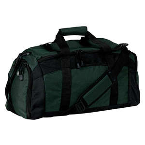 Port and Company Gym Bag - Dark/All Green, Hunter