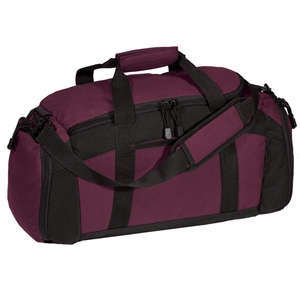 Port and Company Gym Bag - Dark/All Maroon