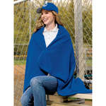 Promotional Household Items - Port Authority Stadium Blanket with Pocket - Dark/All