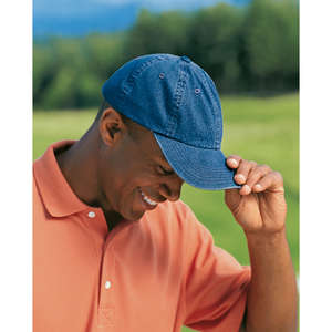 Port Authority Brushed Twill Cap - Dark/All