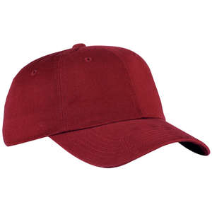 Port Authority Brushed Twill Cap - Dark/All Red, Caldera