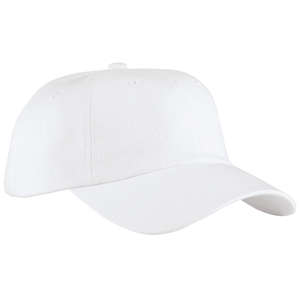 Port Authority Brushed Twill Cap - Dark/All White