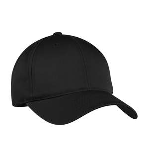 Port Authority Fine Twill Cap - Dark/All Black