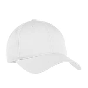 Port Authority Fine Twill Cap - Dark/All White