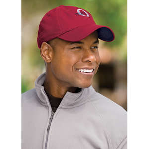 Port Authority Brushed Canvas Cap with Contrast Underbill - Dark/All 