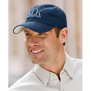 Port Authority Brushed Canvas Cap with Contrast Underbill - Dark/All 