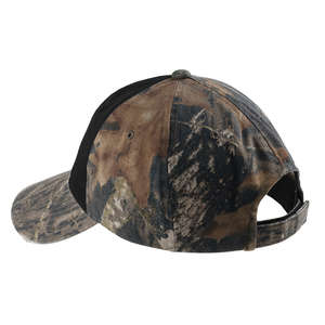Port Authority Camo Cap with Contrast Front Panel - Dark/All