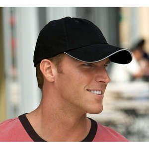 Port Authority Signature Reflective Sandwich Bill Cap - Dark/All
