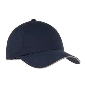 Port Authority Signature Reflective Sandwich Bill Cap - Dark/All Blue, Navy/Reflective