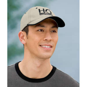 Port Authority Vintage Washed Contrast Stitch Cap - Dark/All