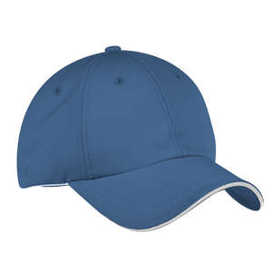 Port Authority Signature Dry Zone Cap - Dark/All Blue, Denim/White