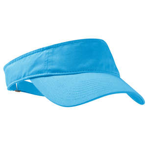 Port Authority Signature Fashion Visor - Dark/All Aqua