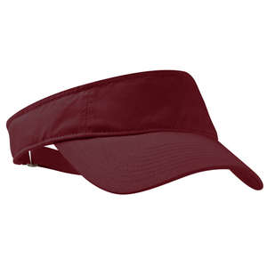 Port Authority Signature Fashion Visor - Dark/All Maroon
