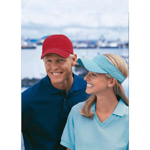 Port Authority Signature Fashion Visor - Dark/All 
