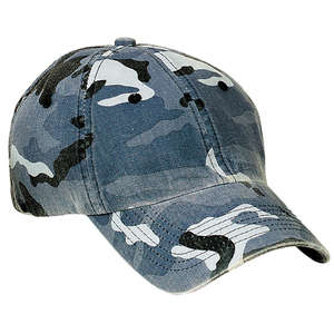 Port Authority Camouflage Cap - Dark/All Camouflage, Navy