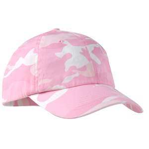 Port Authority Camouflage Cap - Dark/All Camouflage, Pink