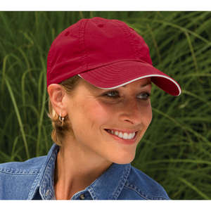 Port Authority Signature Sandwich Bill Cap - Dark/All