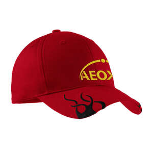 Custom Promotional Port Authority Racing Cap with Flames - Dark/All