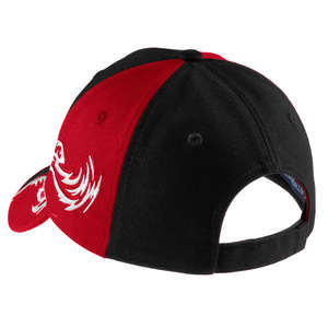 Port Authority Colorblock Racing Cap with Flames - Dark/All