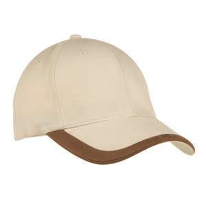 Port Authority Contrast Stripe Sandwich Bill Cap - Dark/All 