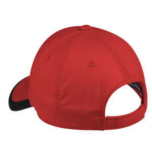 Port Authority Contrast Stripe Sandwich Bill Cap - Dark/All 