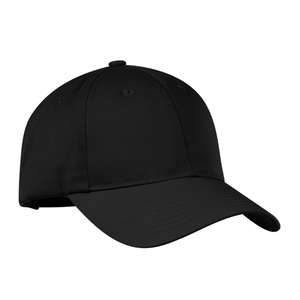 Port Authority Nylon Twill Performance Cap - Dark/All Black